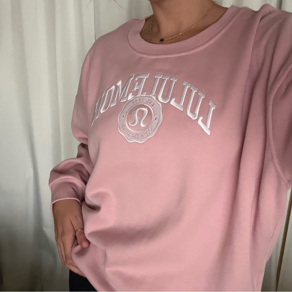 Lululemon Athletica Dusty Rose Crewneck